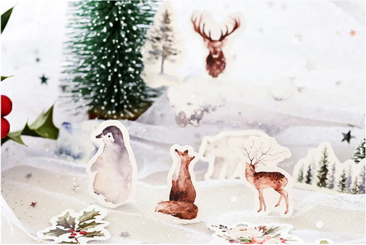 Winter Is Here Paper Stickers