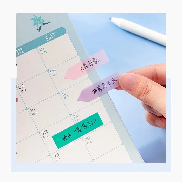 Translucent Index Sticky Notes