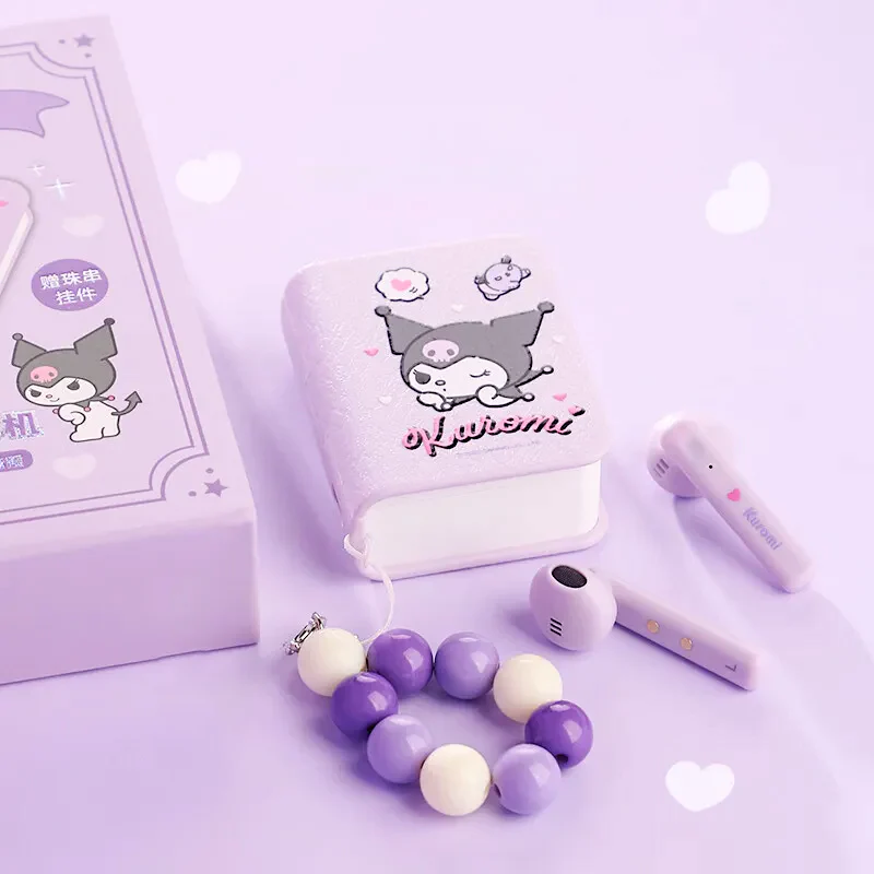 Sanrio Character Mini Book Bluetooth Earphones