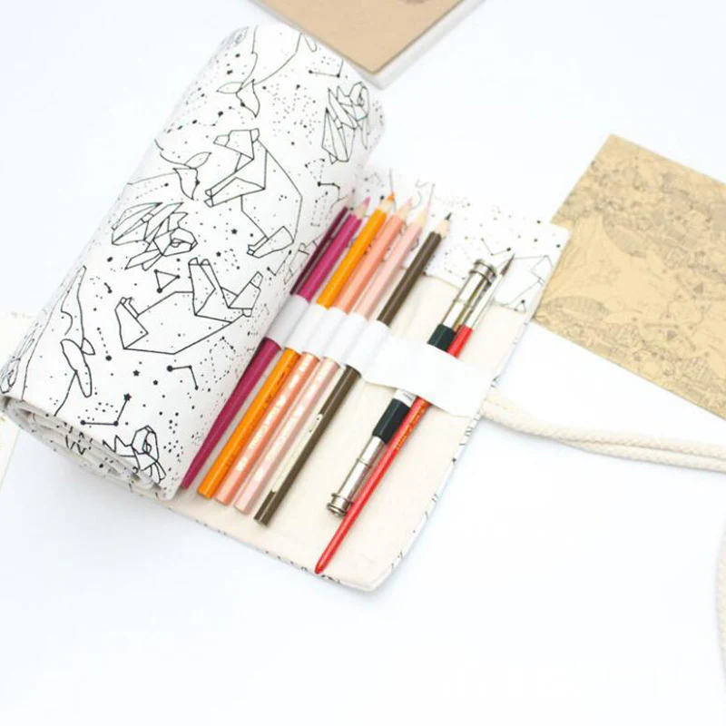 Constellations Roll-Up Pencil Case
