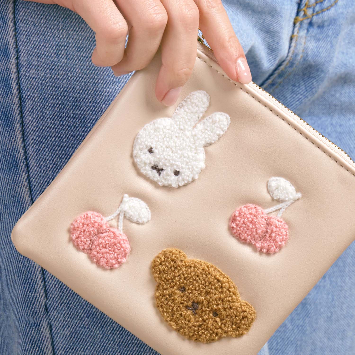 Miffy Mini Pouch Cherry Love