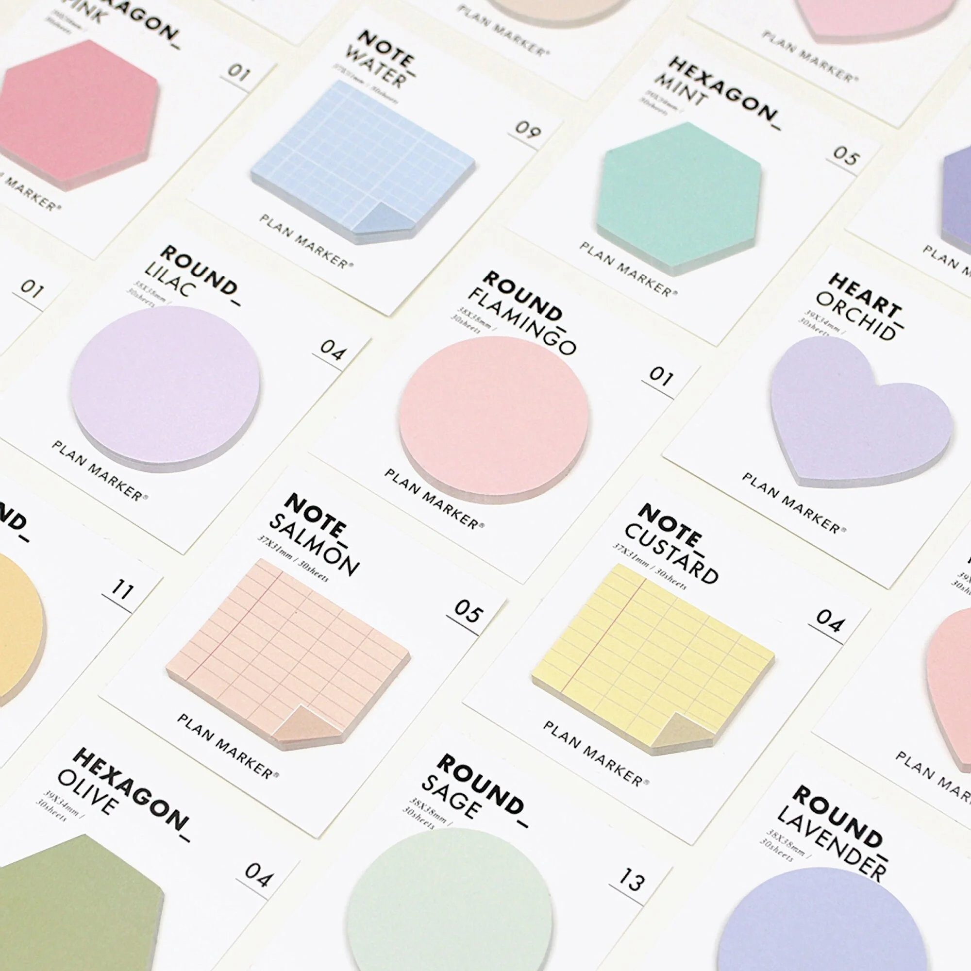 Paperian Large Round Sticky Notes