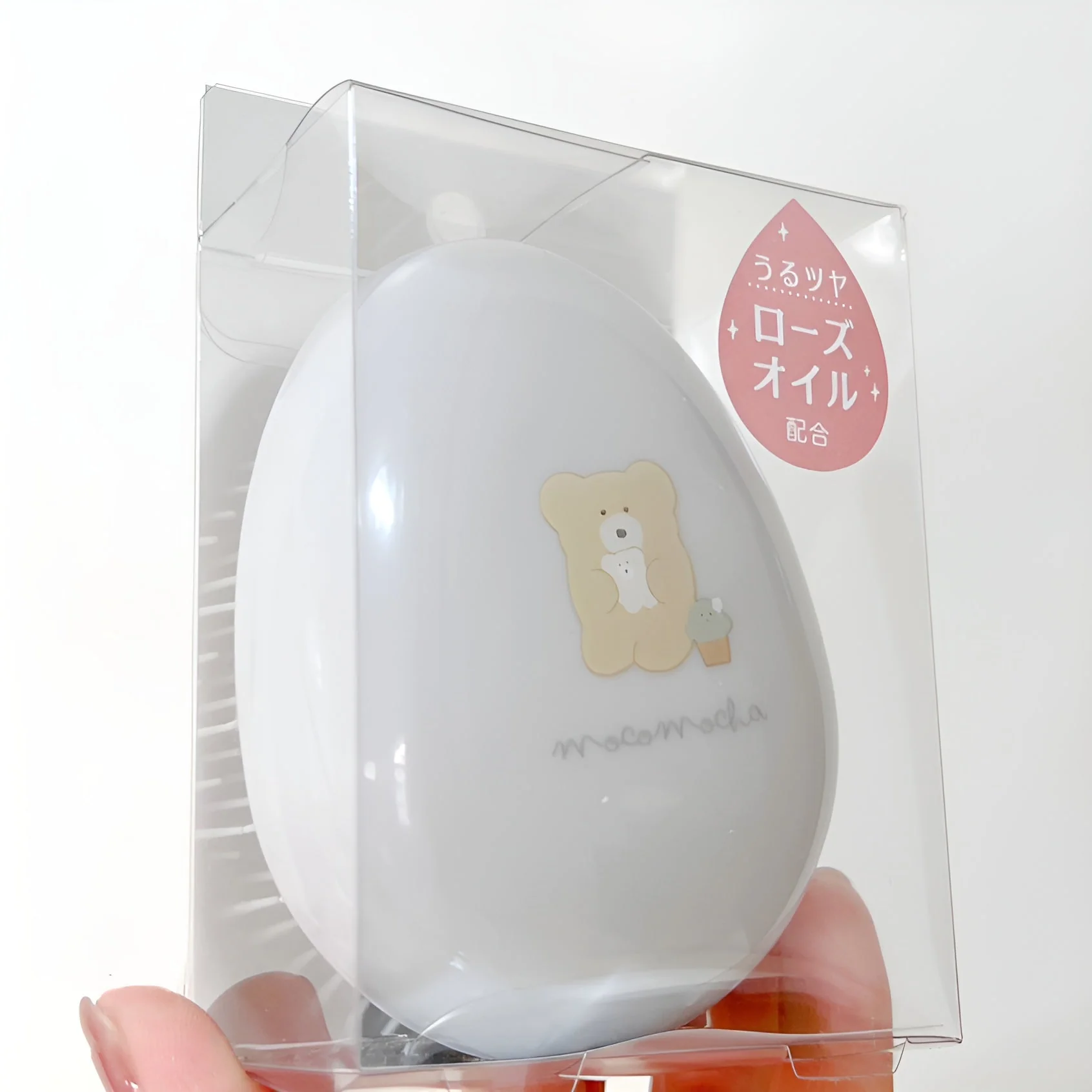 Q Lia Moko Mocha Smooth Hairbrush