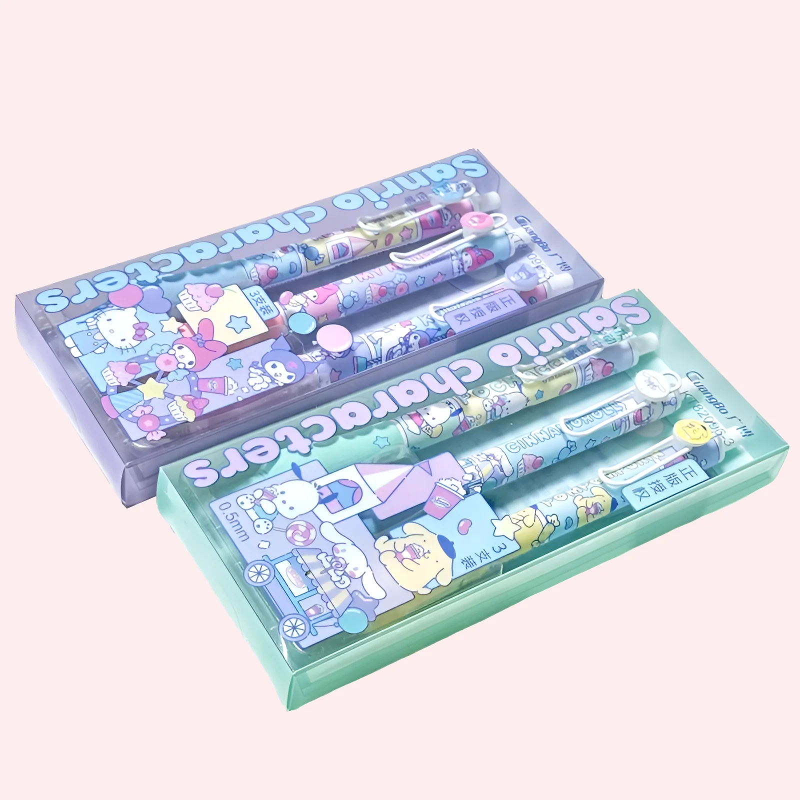 Sanrio Comics Gel Pens Set of 3 Limited Edition