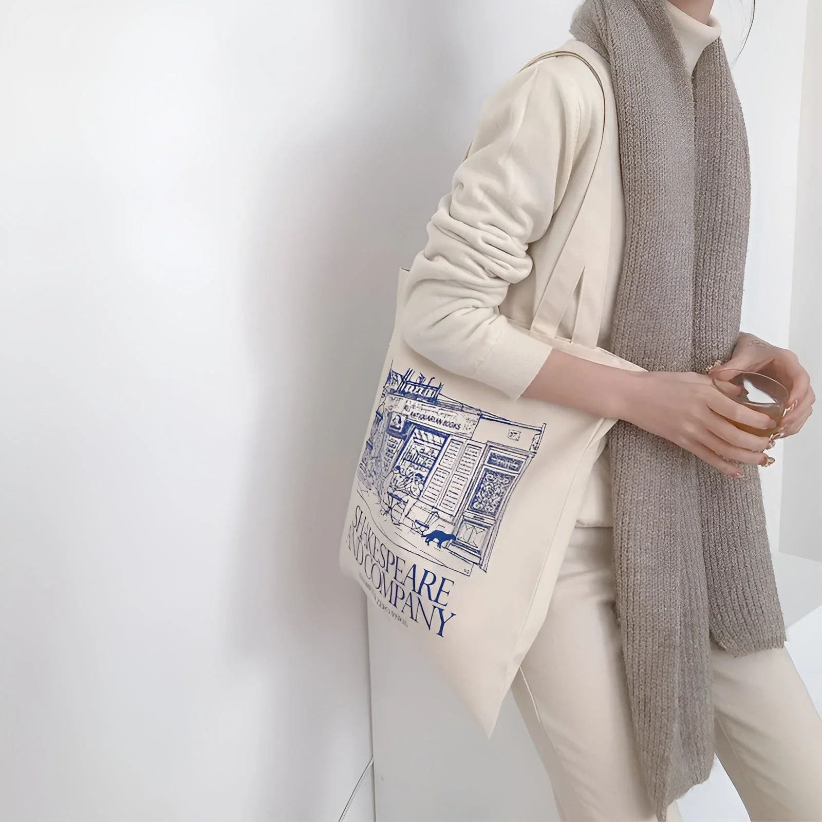 Shakespear And Company Tote Bag