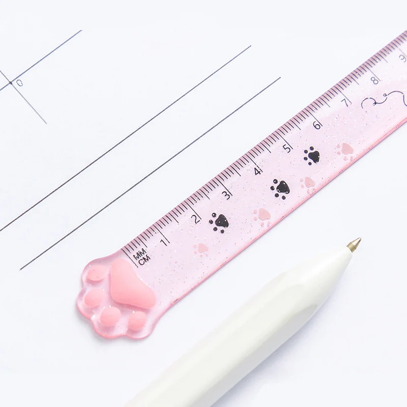 Glitter Paws Precision Ruler