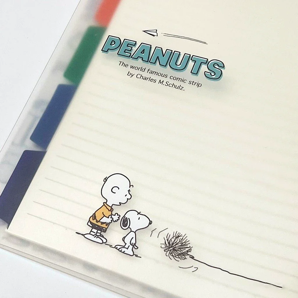 Peanuts Snoopy B5 Binder Notebook