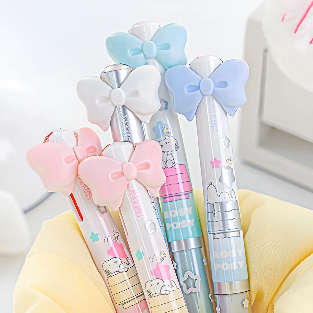 Snoopy Bow Dual Color Pen