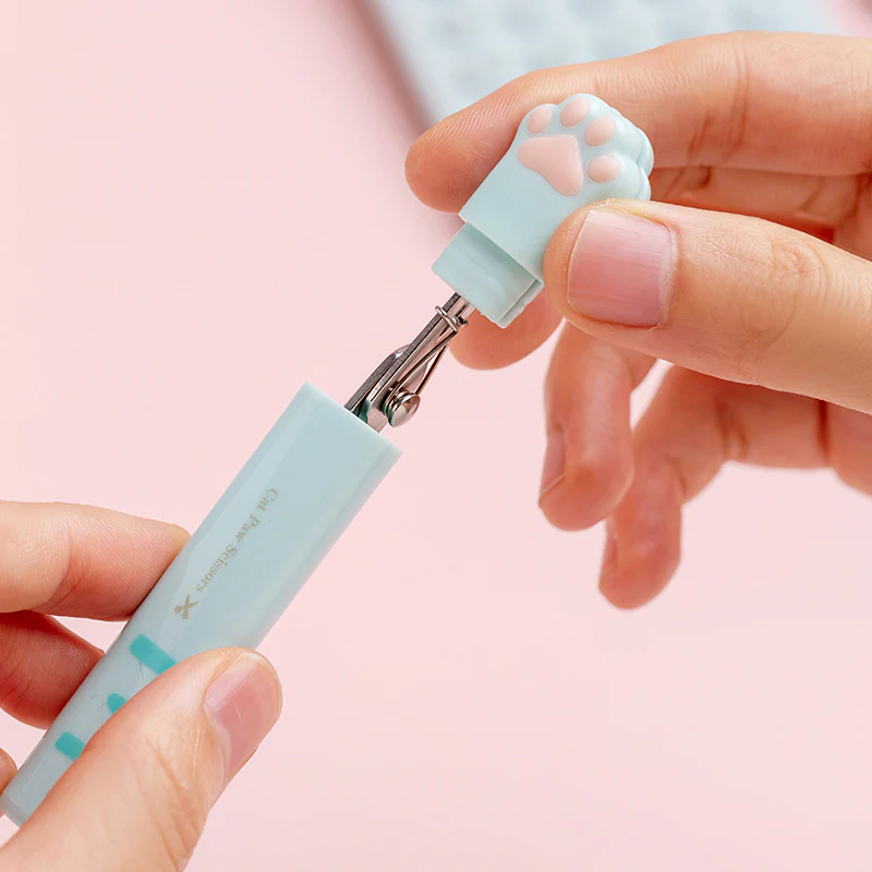 Cat Paw Pen Style Scissors