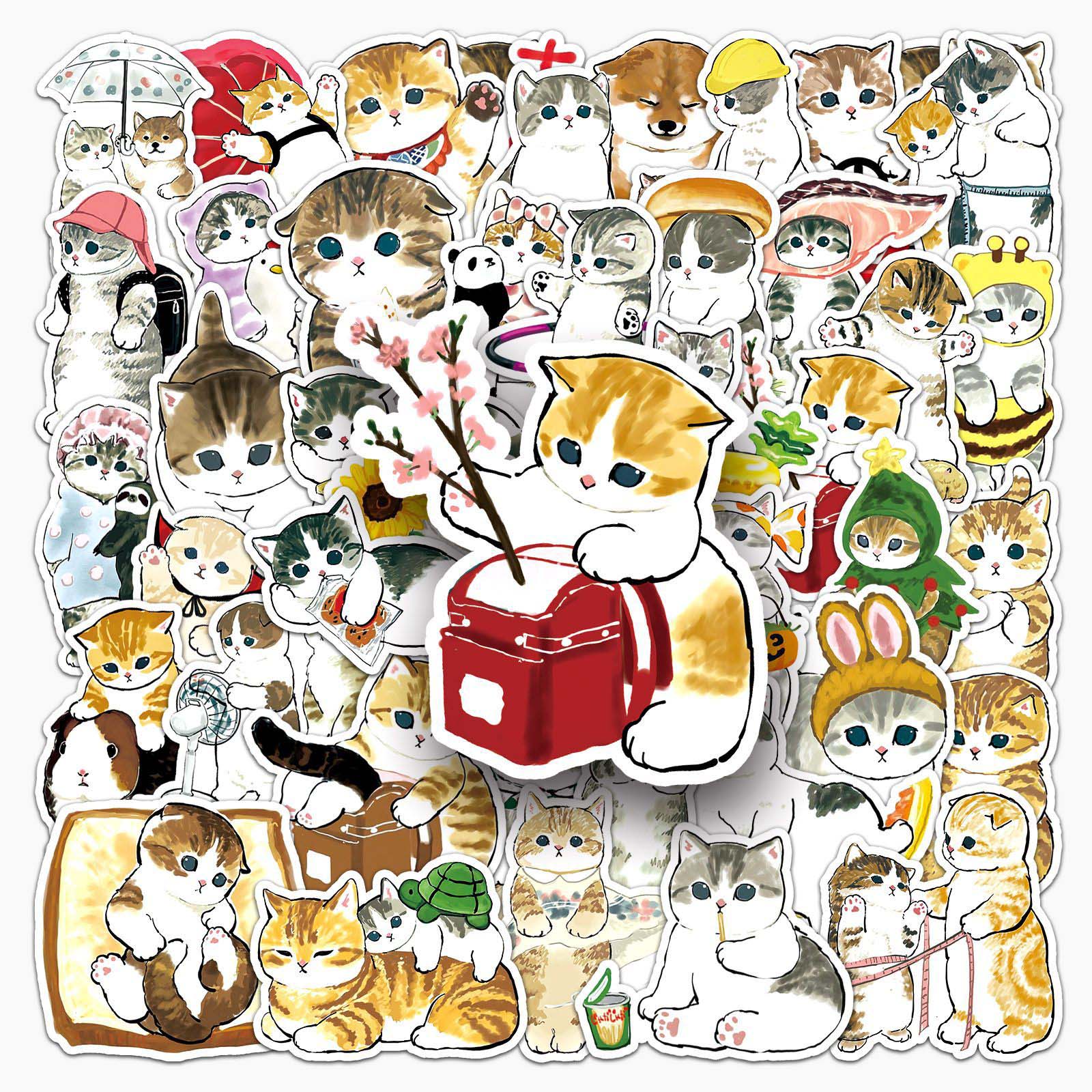 Furry Friends Stickers Set of 50