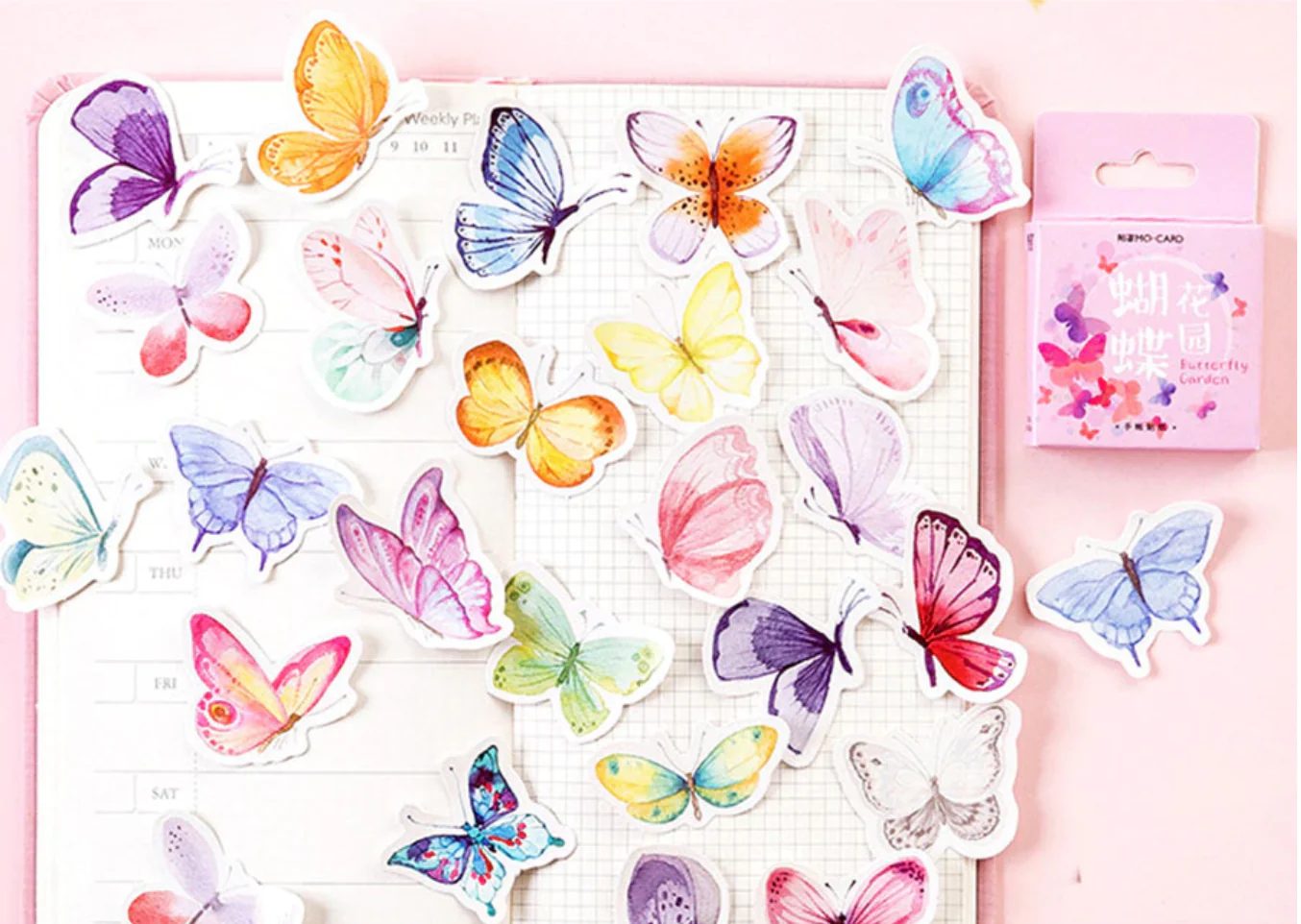 Flower Garden Paper Stickers