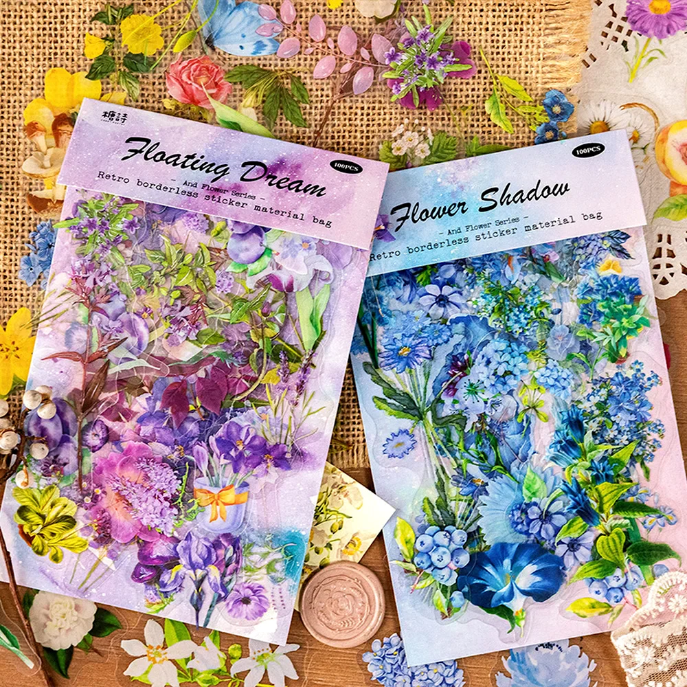 Garden Diary Flower Stickers