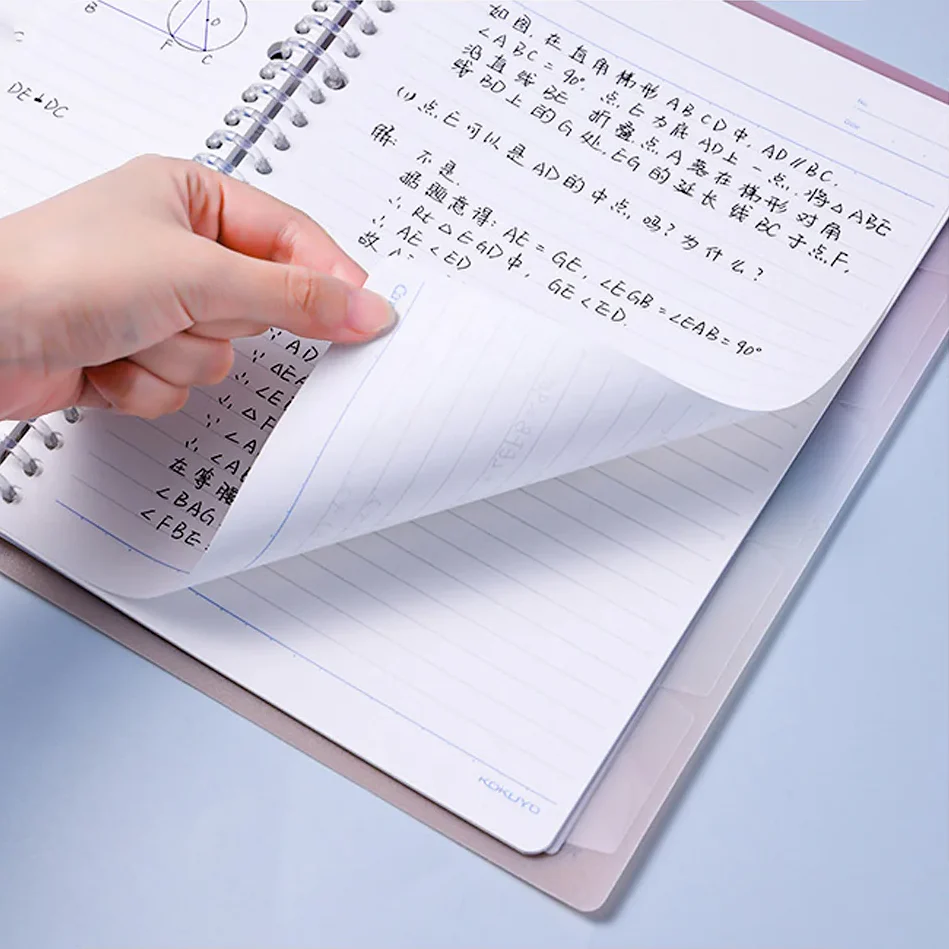 Kokuyo Pastel Cookie Binder with Refills