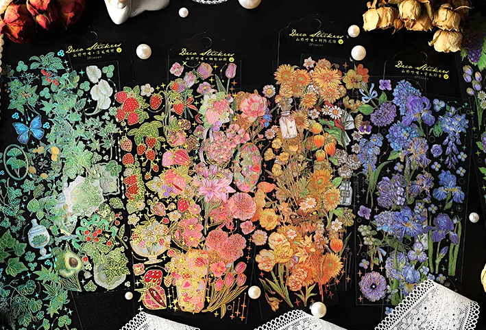 Floral Journaling Stickers