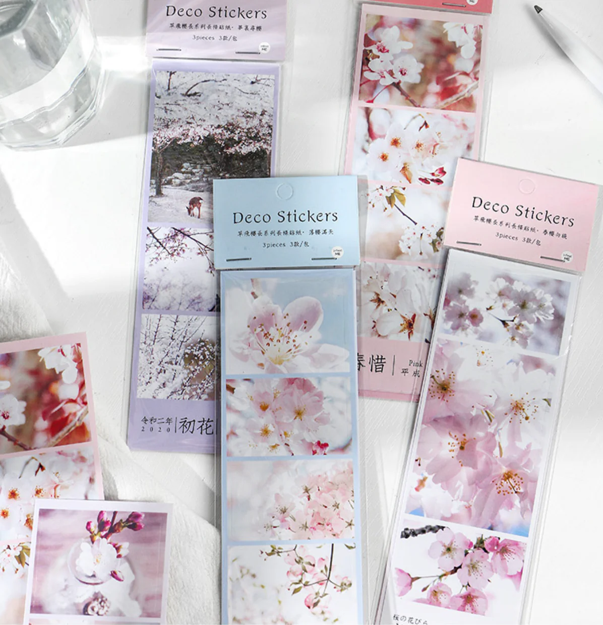 Spring Cherry Blossom Hanami Stickers