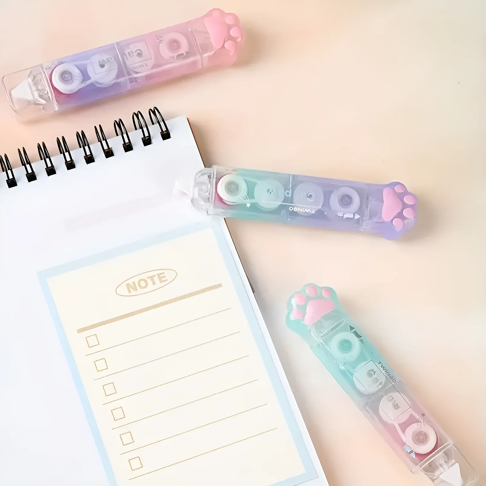 Ombre Cat Paw 2 Way Correction Tape & Glue Tape