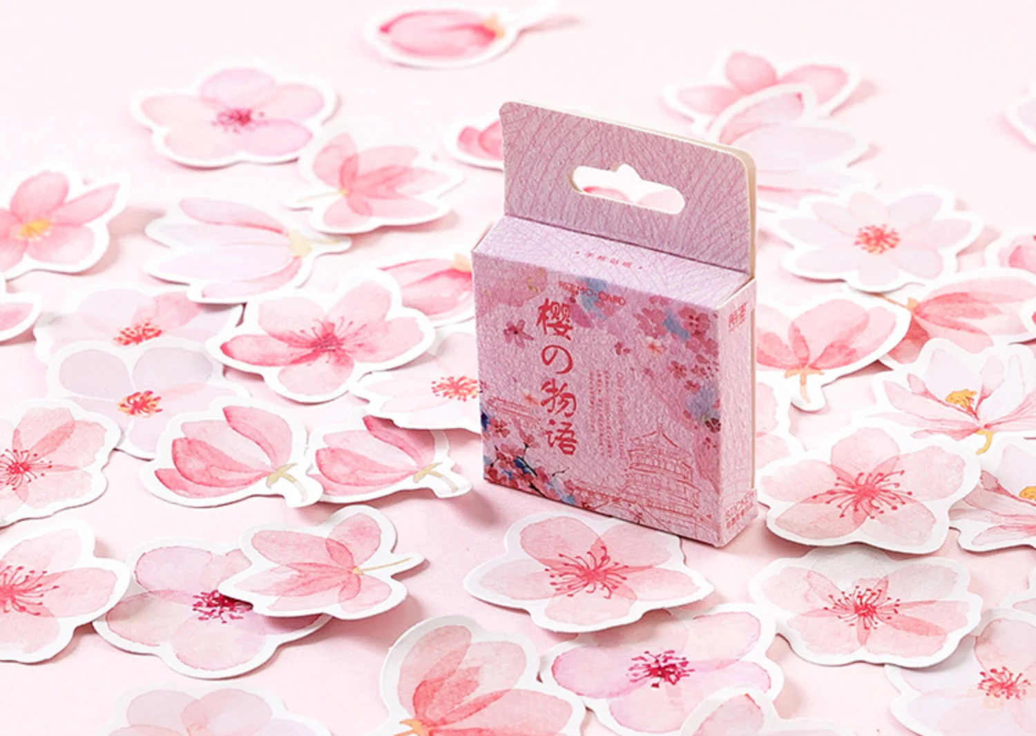 Cherry Blossom Paper Stickers