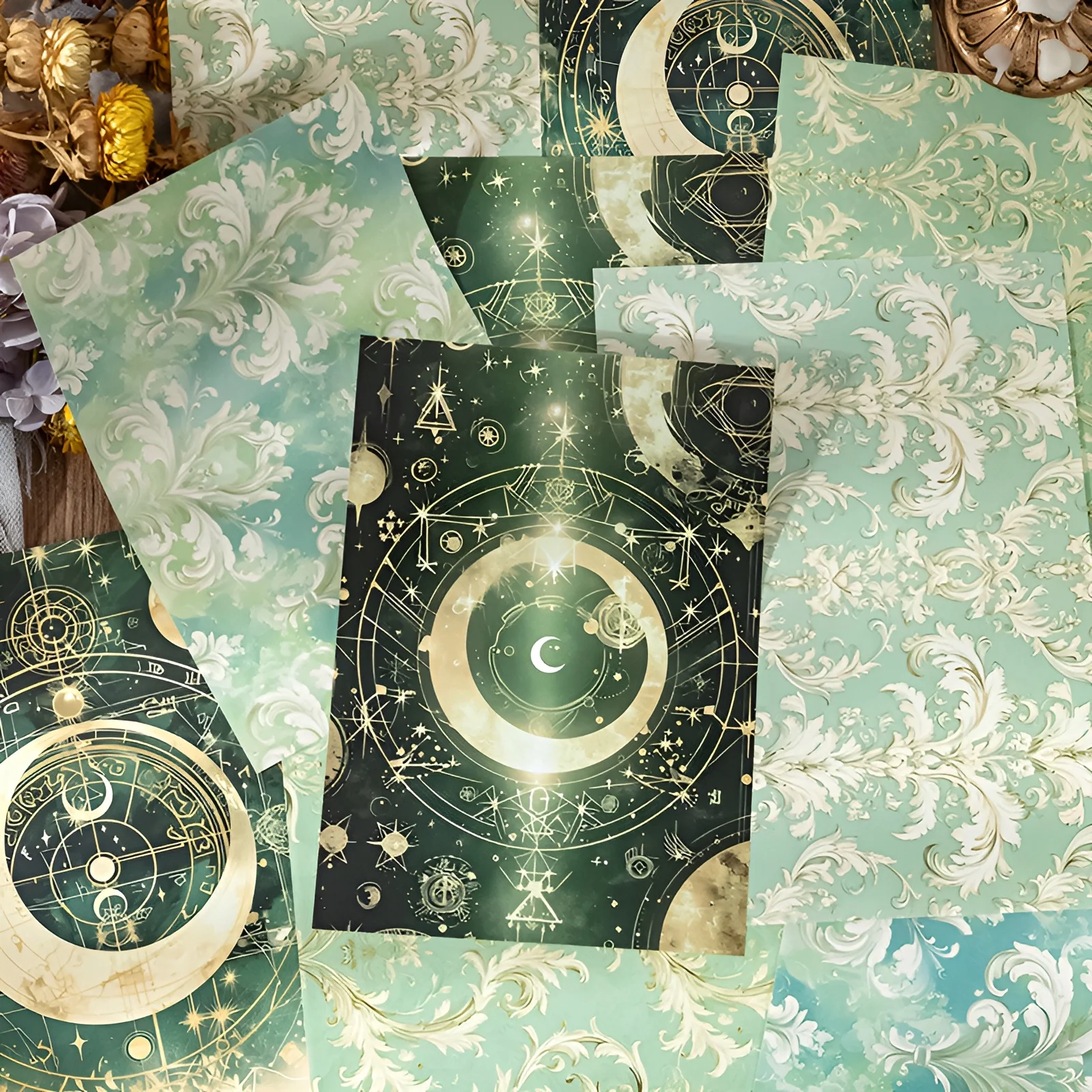 Lunar Mystique Decorative Paper Set