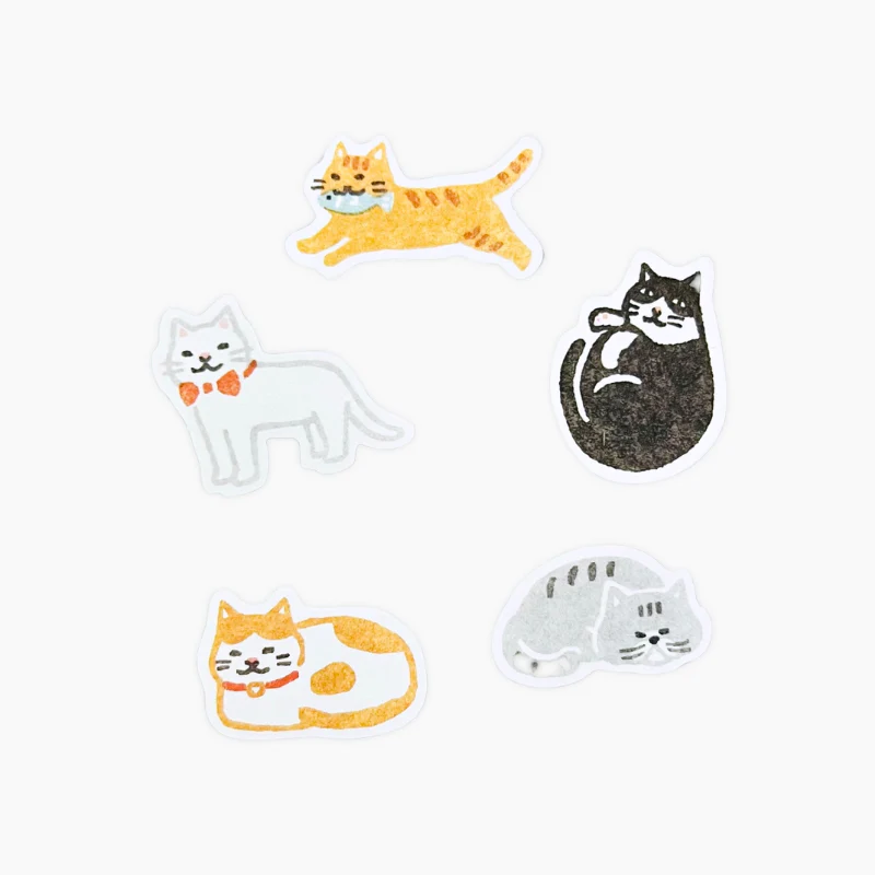 Flake Stickers Cat