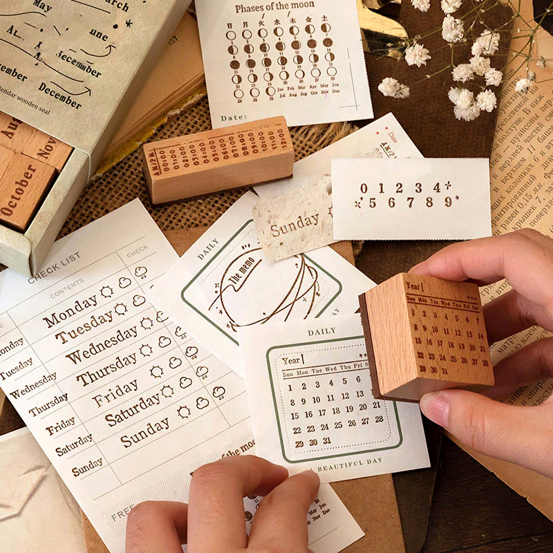 Daily Planner Stamps Set