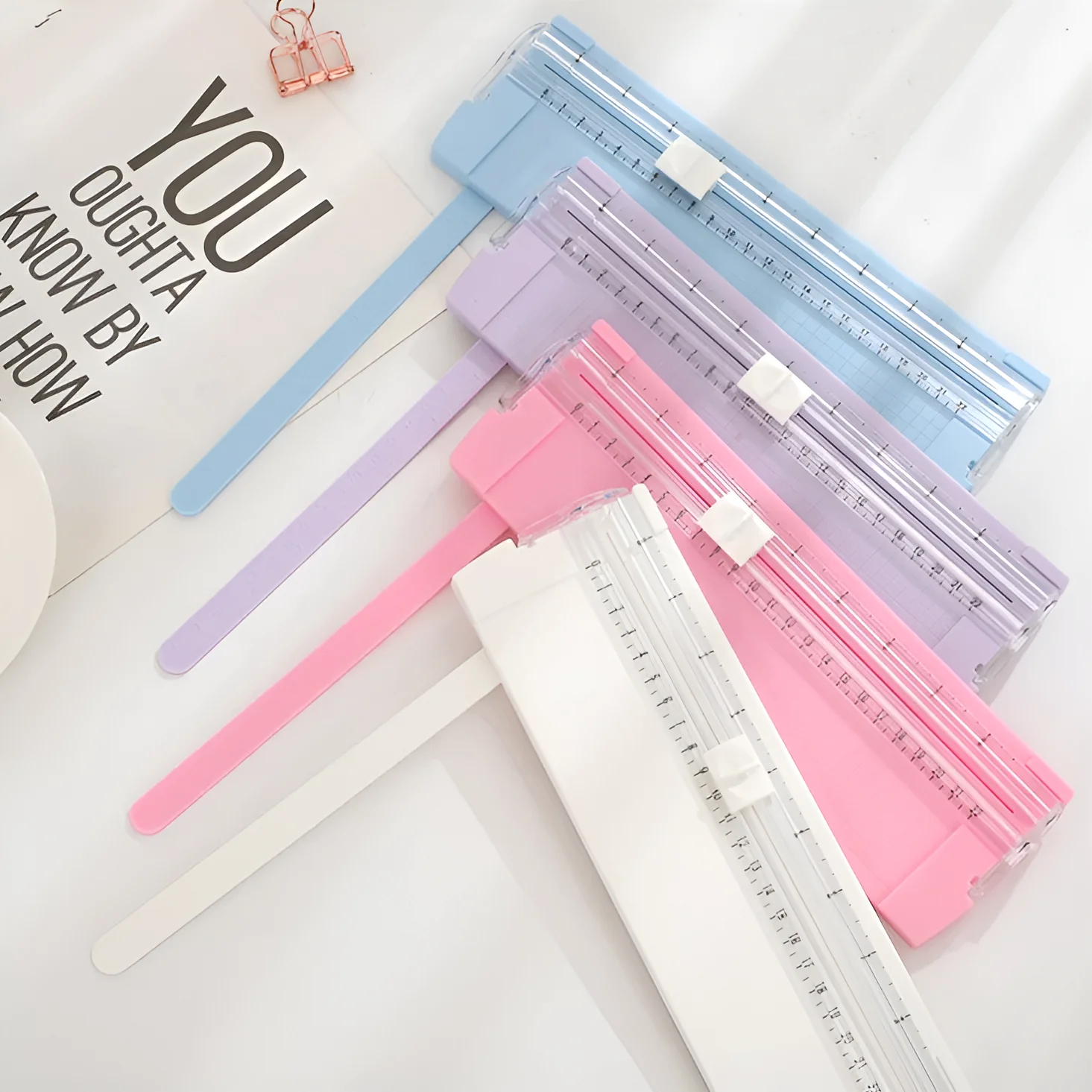 Bidirectional Manual Paper Cutter