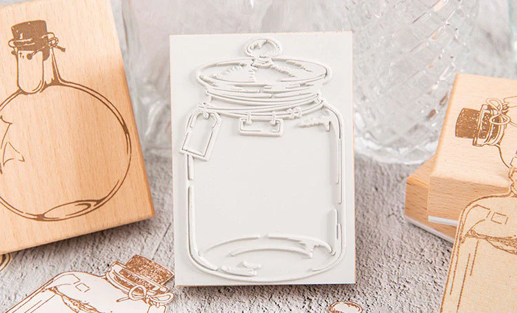 Dreams In A Bottle Wooden Stamps