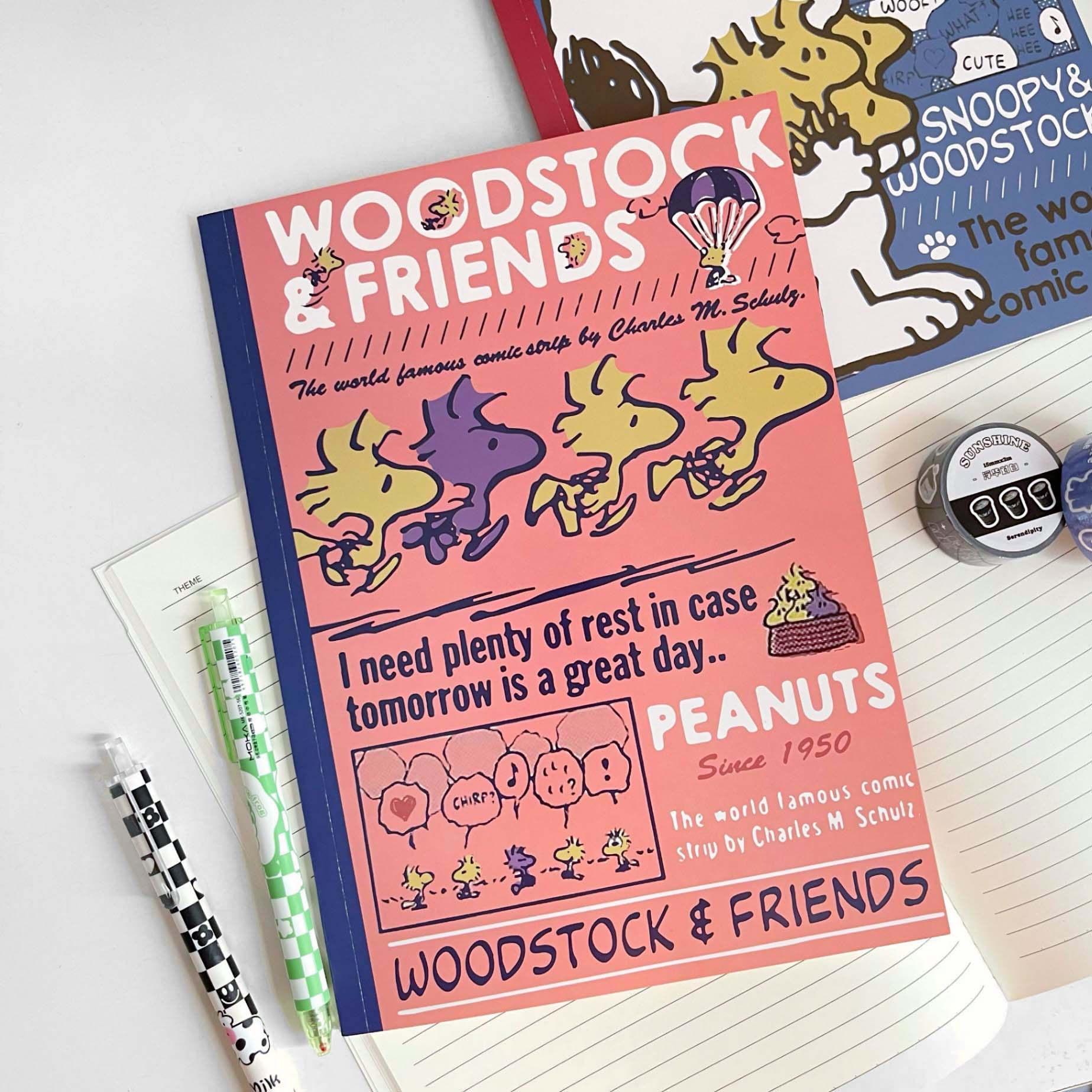 Peanuts Snoopy B5 Notebook