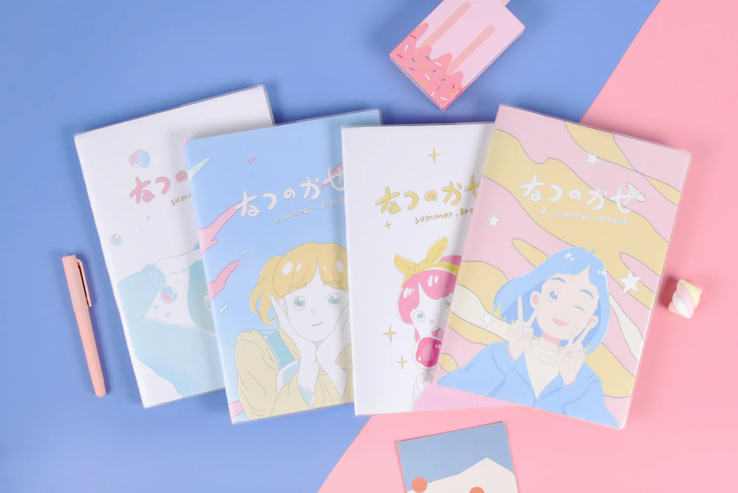 Natsu No Kaze Softcover Notebook