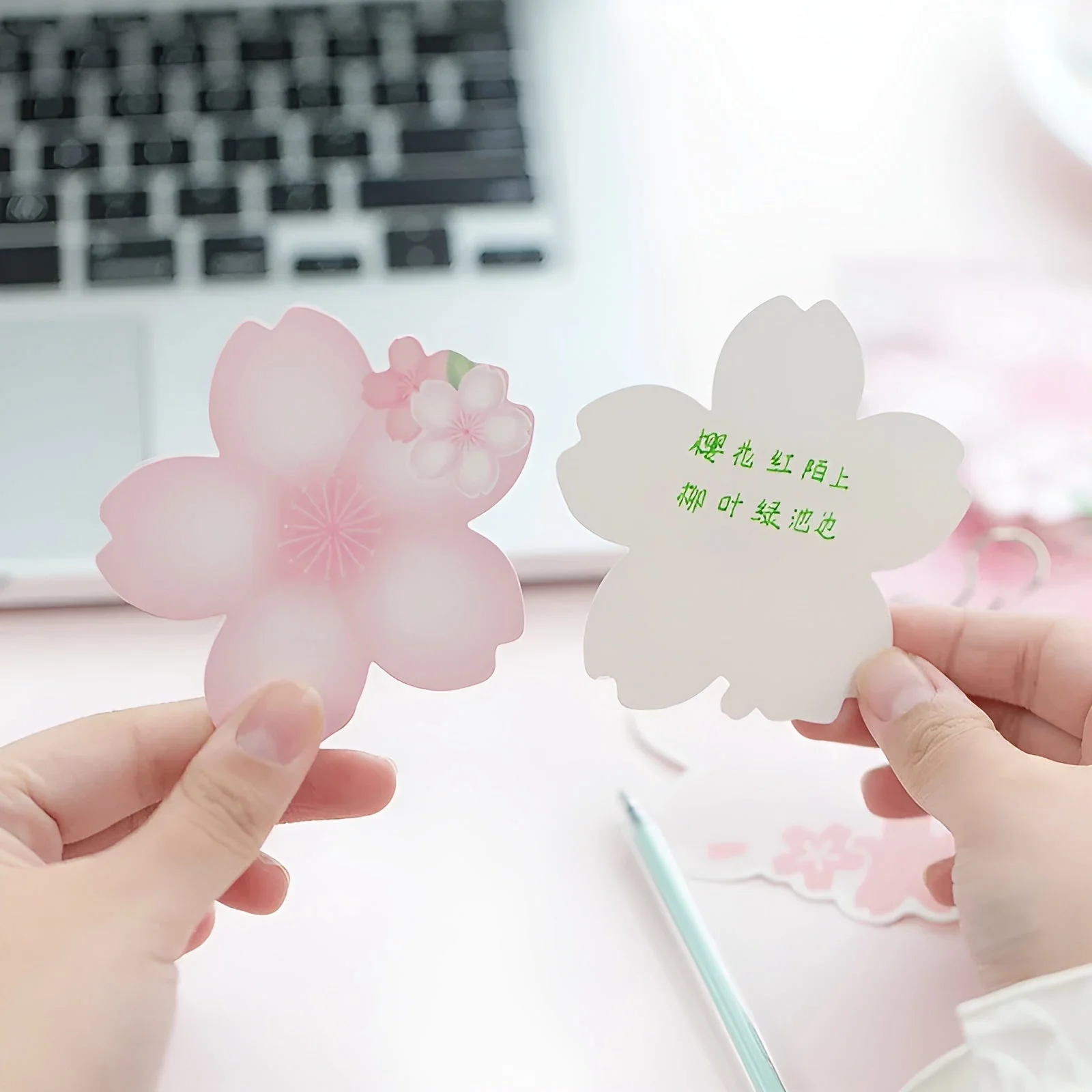 Spring Blossom Sticky Notes