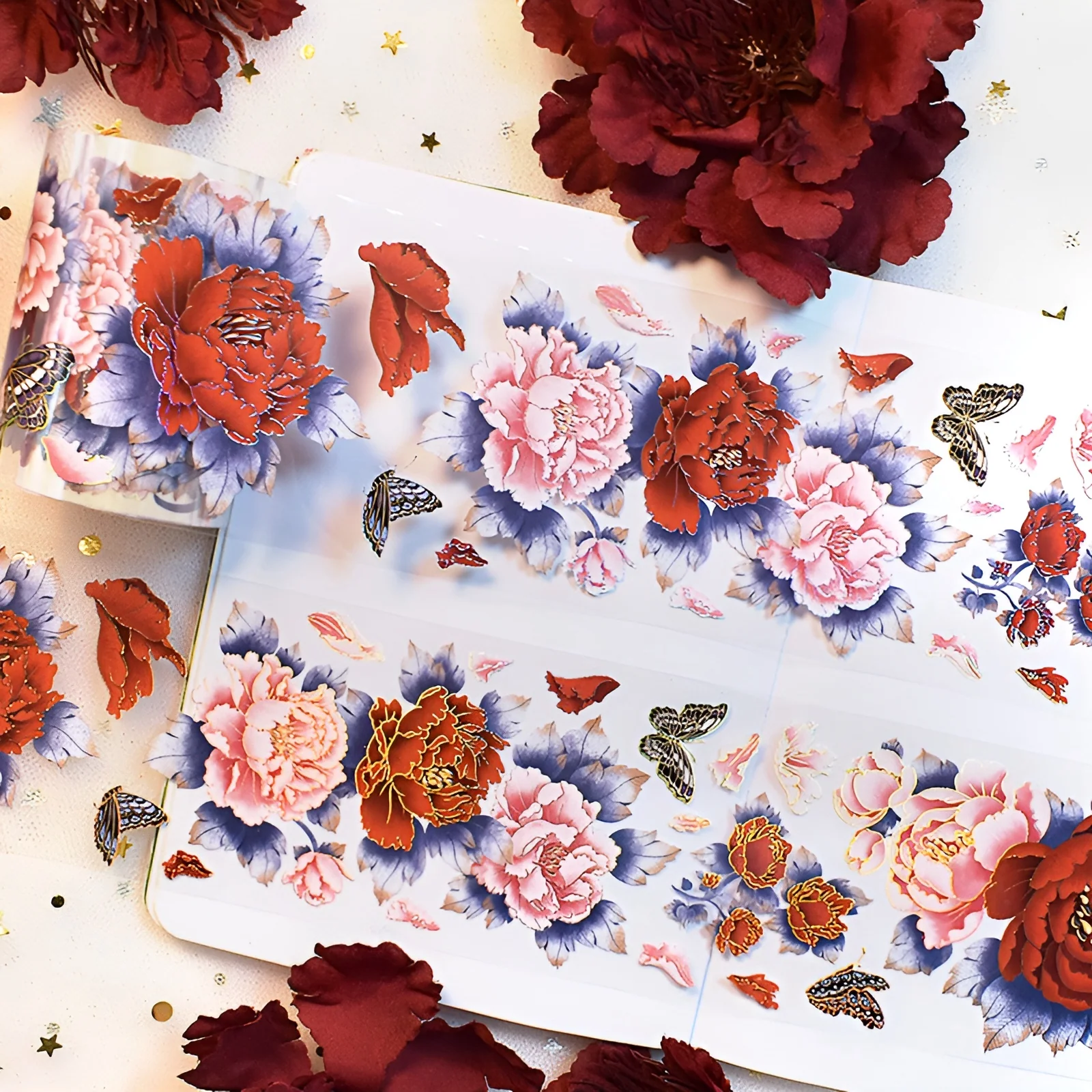 Kintsugi Blossom Clear Masking Tape