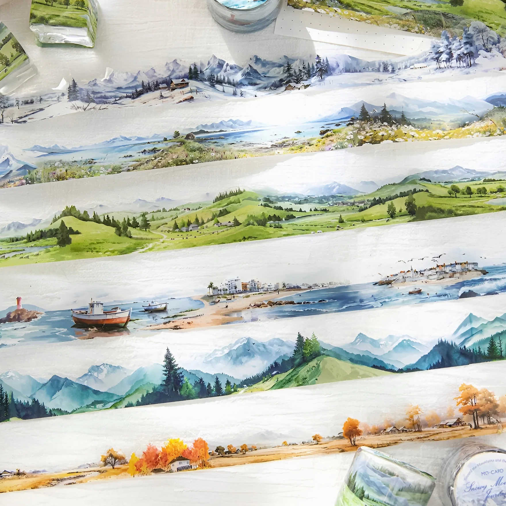 Nature Scenes Masking Tapes