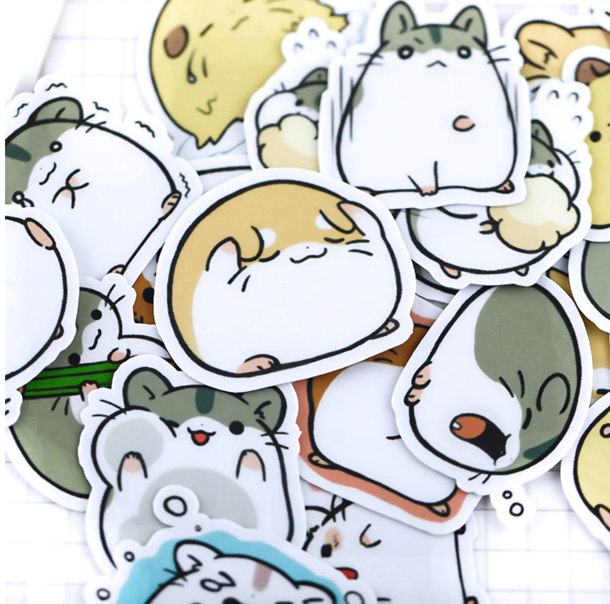 38 Pcs Cute Animal Stickers