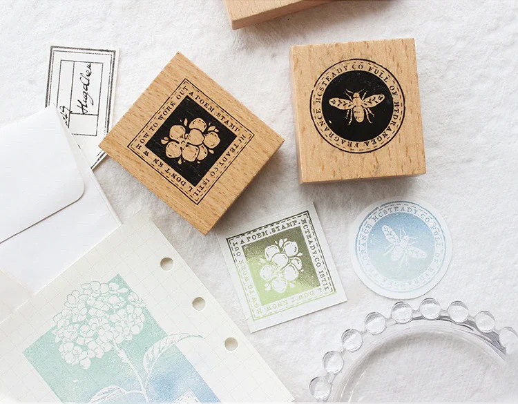 Hydrangea Garden Stamp