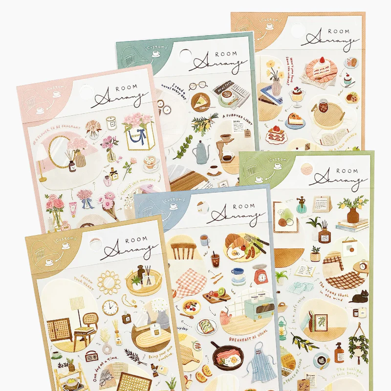 Mind Wave Room Arrange Stickers