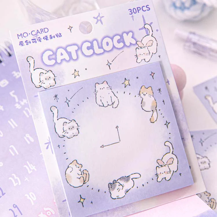 Cute Cat Chronicles Sticky Notes