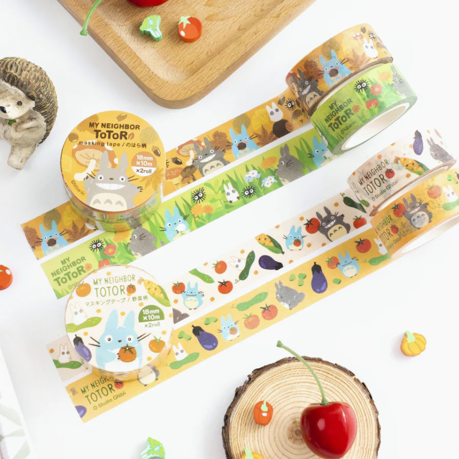 My Neighbor Totoro Washi Tapes - Summer & Autumn Set