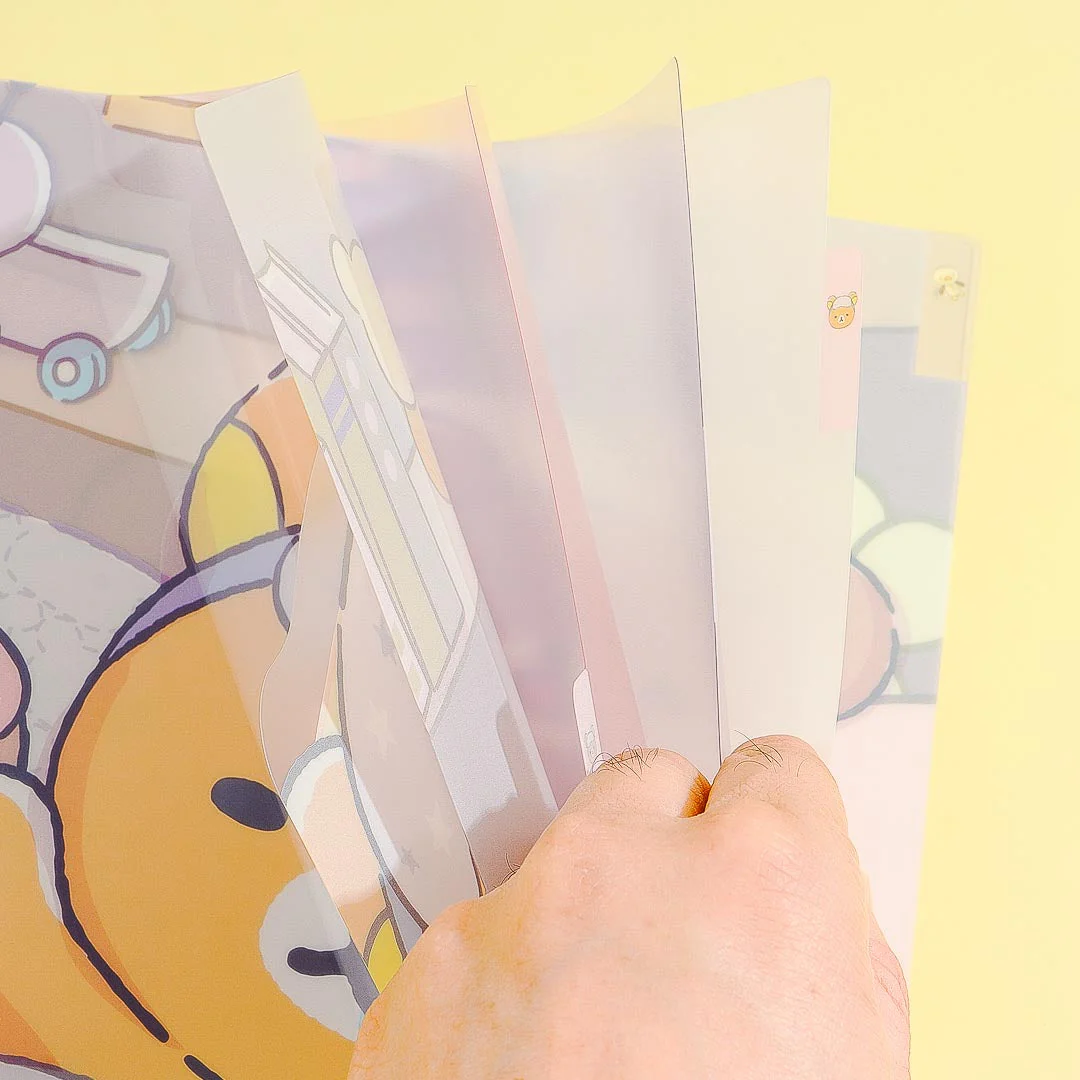 San x Rilakkuma A4 Index Folder