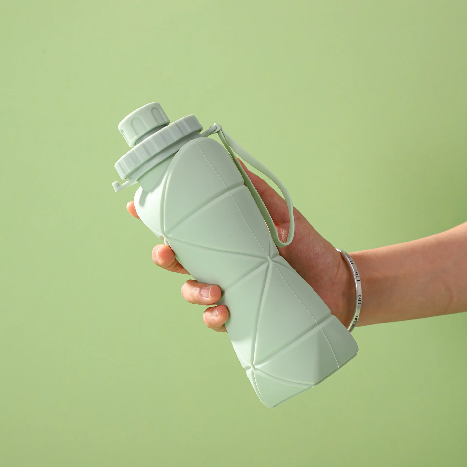 Collapsible Silicone Water Bottle