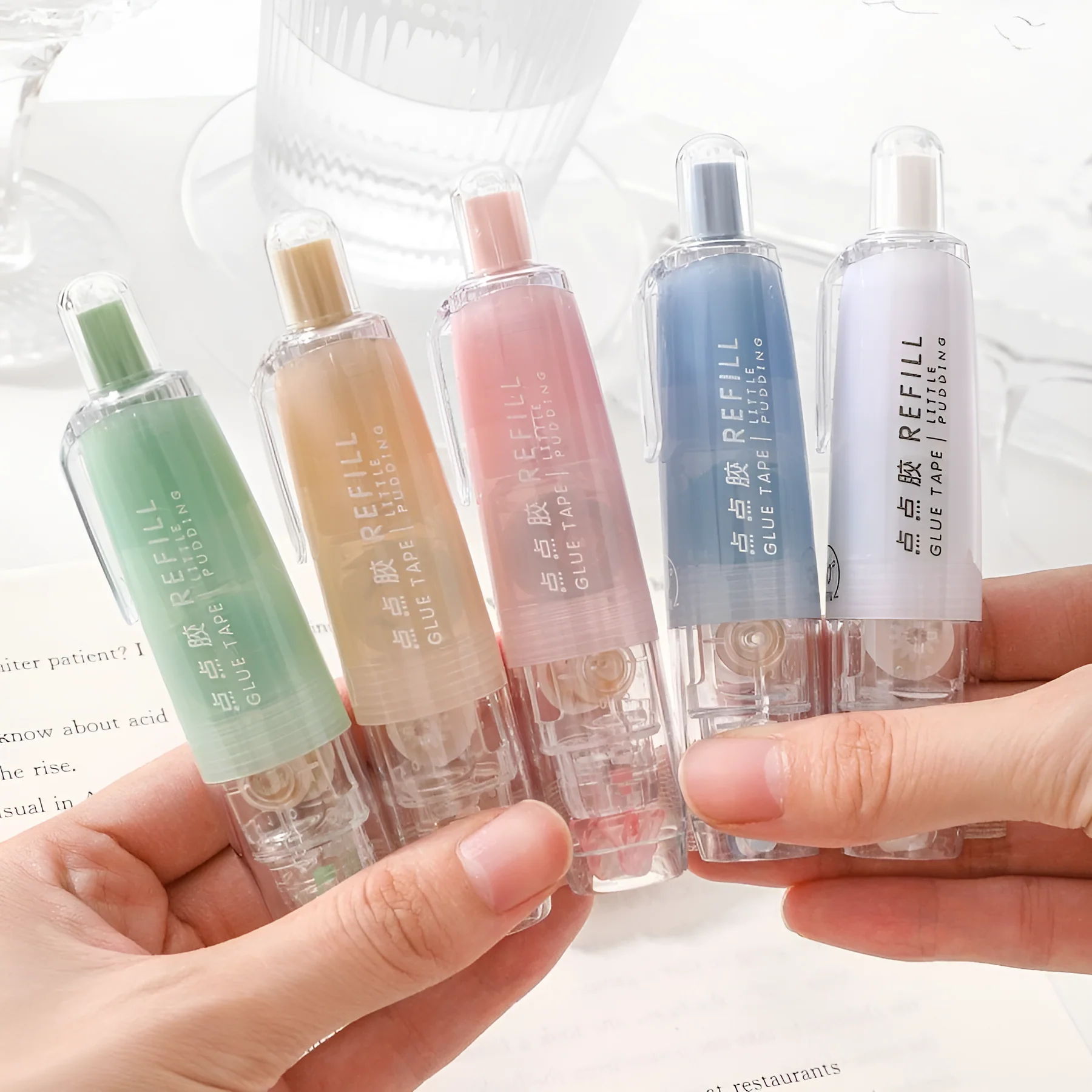 Adjustable Adhesive Stick Pen