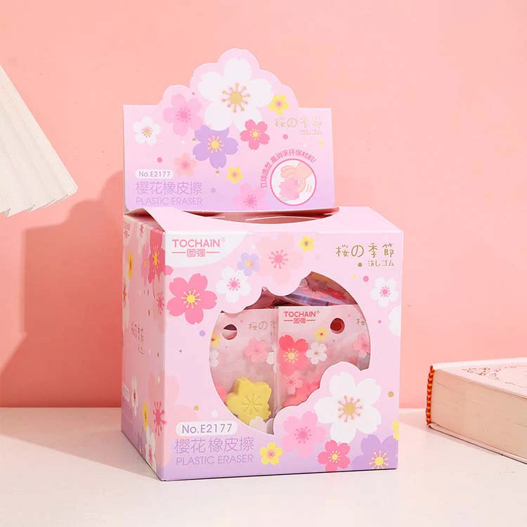 Cherry Blossom Eraser Pack