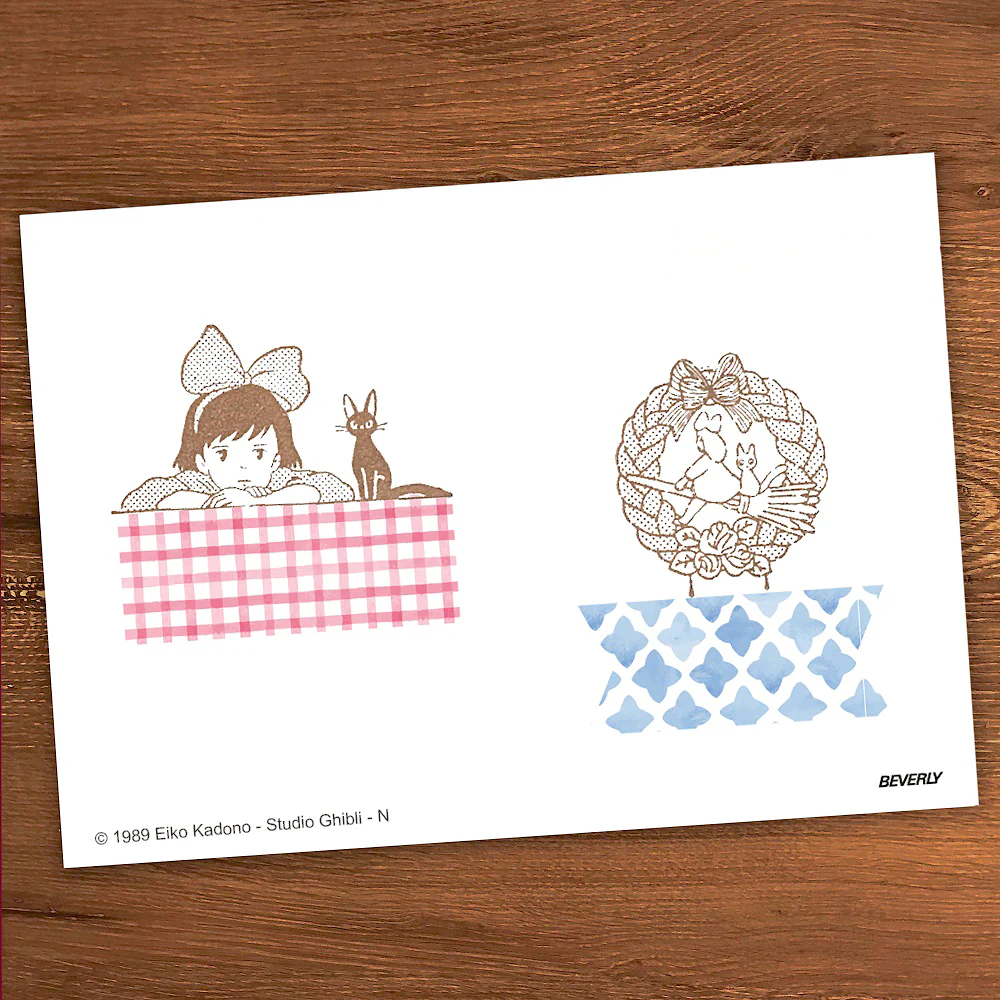 Beverly Studio Ghibli Wooden Stamps