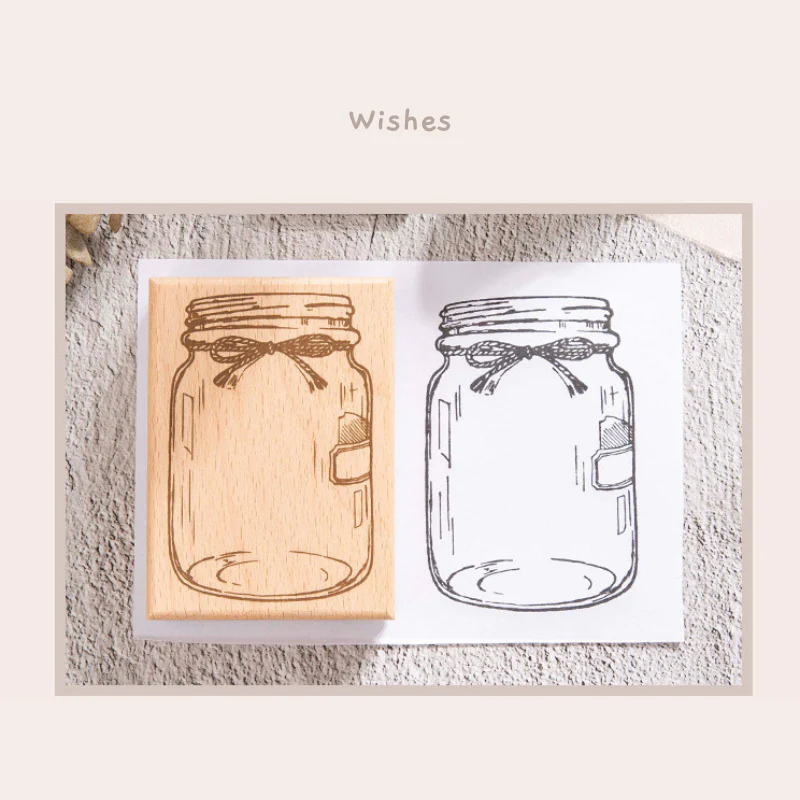 Dreams In A Bottle Wooden Stamps