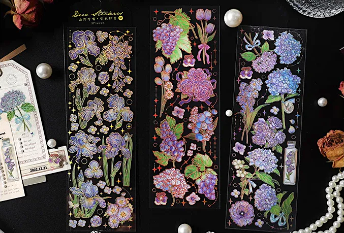 Floral Journaling Stickers