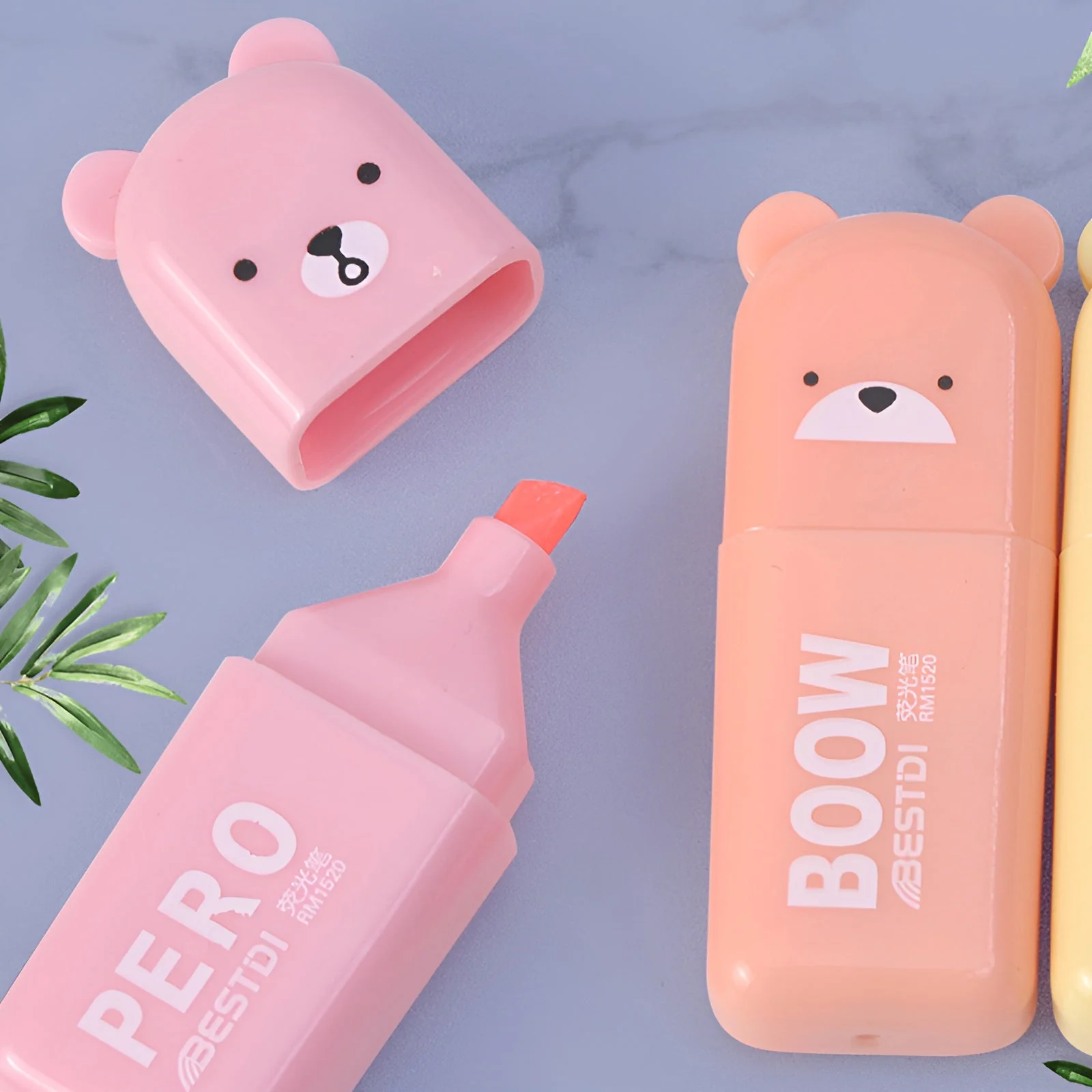 Mini Cartoon Animal Highlighters
