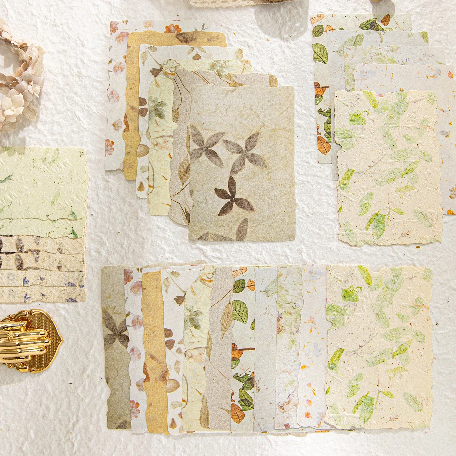 Embossed Decorative Scrapbooking Paper