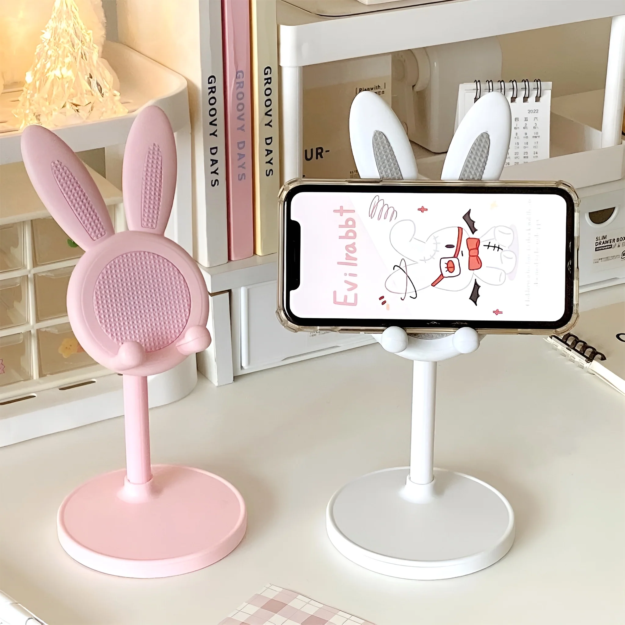 Extendable Bunny Ear Phone Stand
