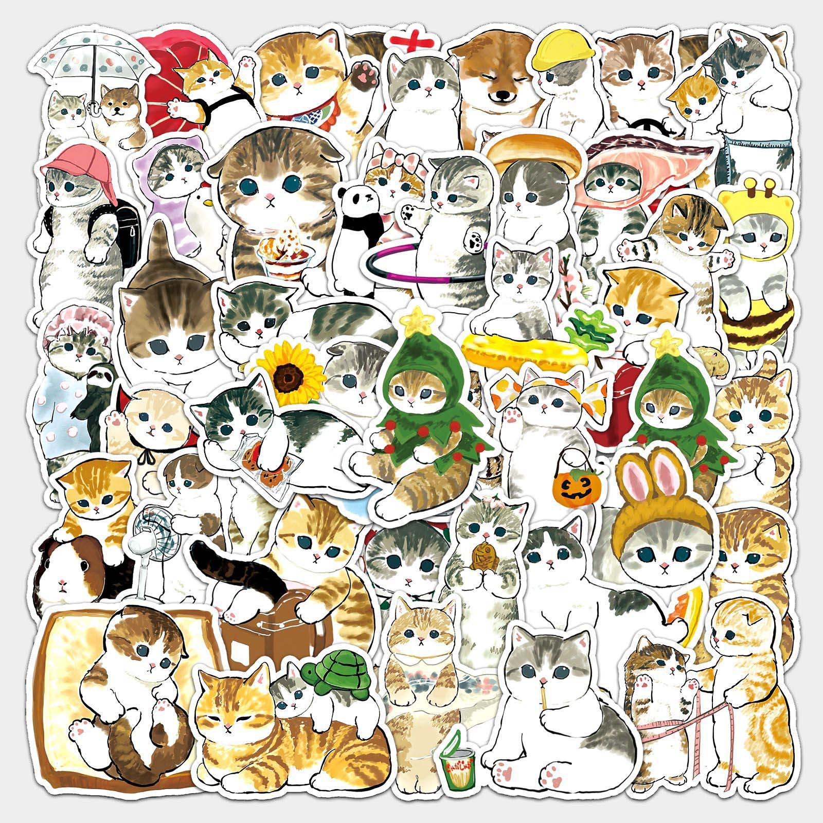 Furry Friends Stickers Set of 50