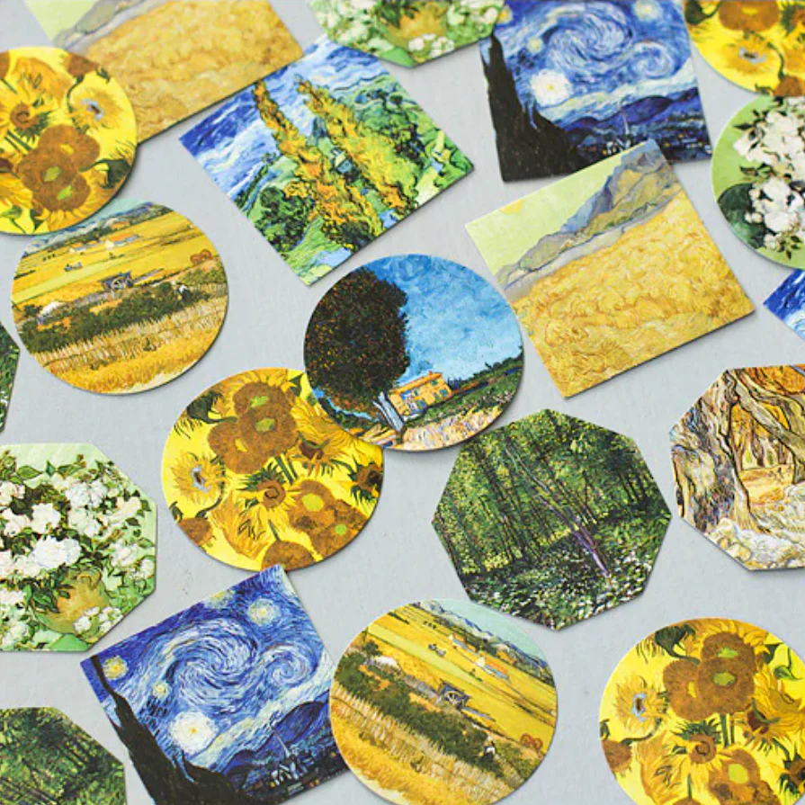 Van Gogh Paper Stickers