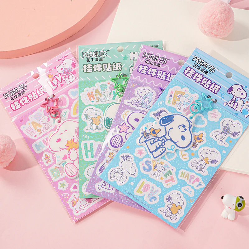 Peanuts Snoopy Holo Stickers & Pendant