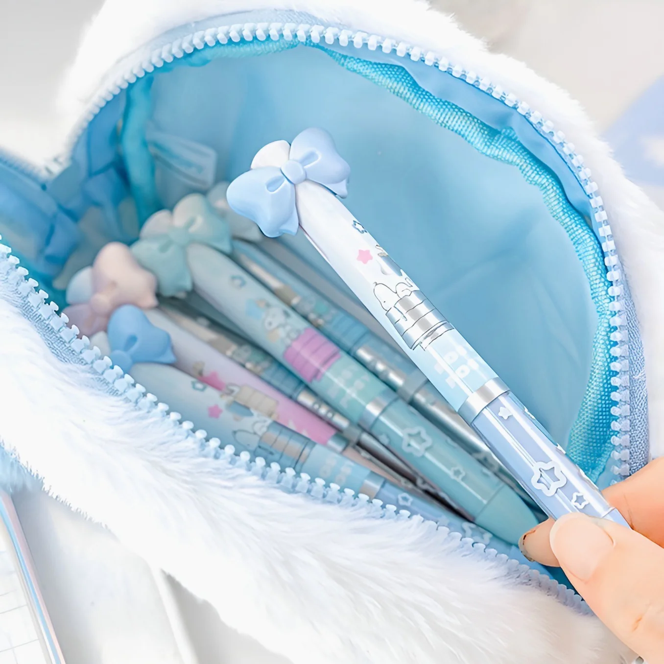 Snoopy Bow Dual Color Pen